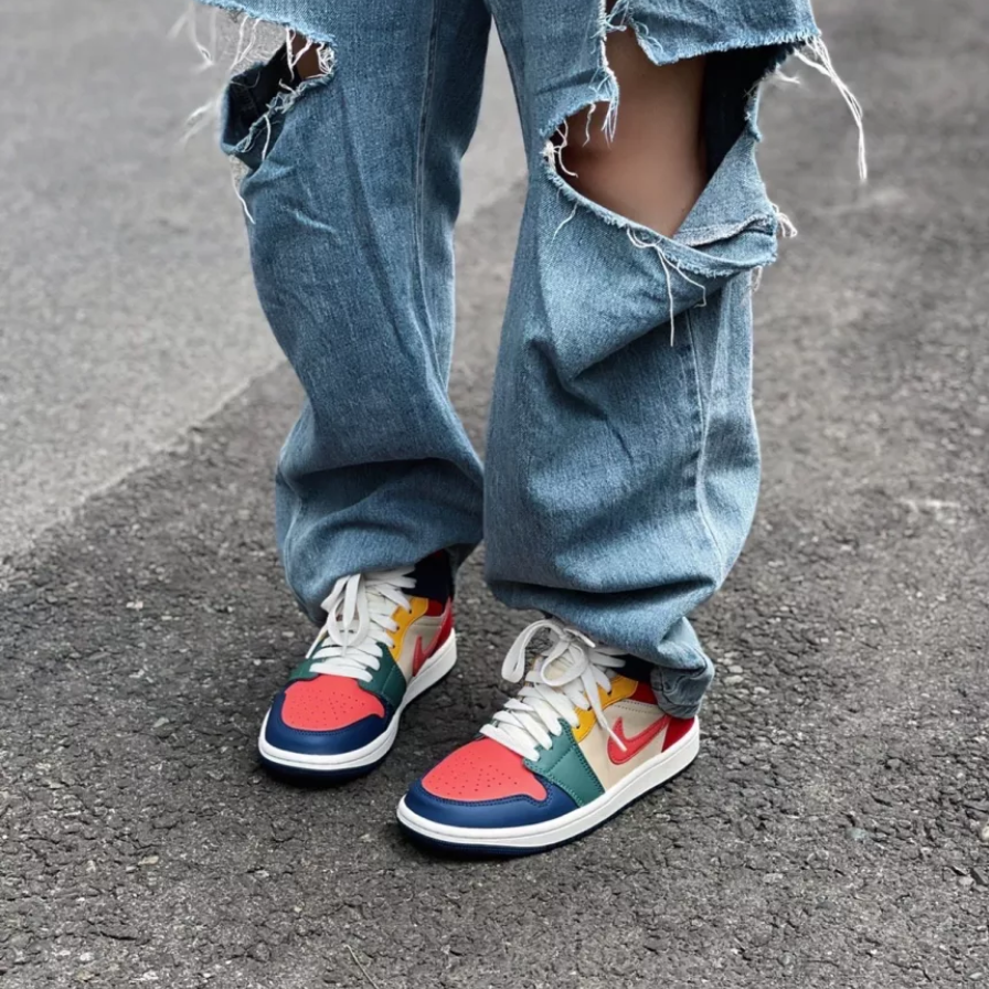 Giày Nike Air Jordan 1 Mid SE 'Multi Color' DN3738-400 - Ảnh 7