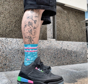 Alternative view of Giày Nike Air Jordan 3 Retro 'Quai 54' AT9195-001