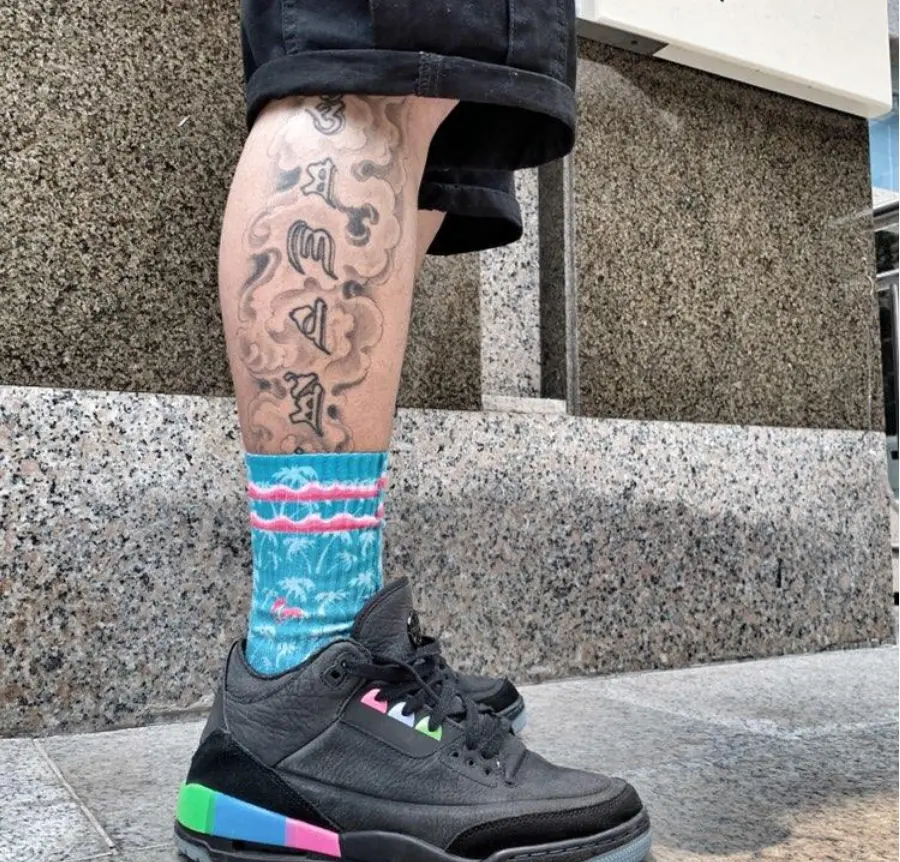 Alternative view of Giày Nike Air Jordan 3 Retro 'Quai 54' AT9195-001