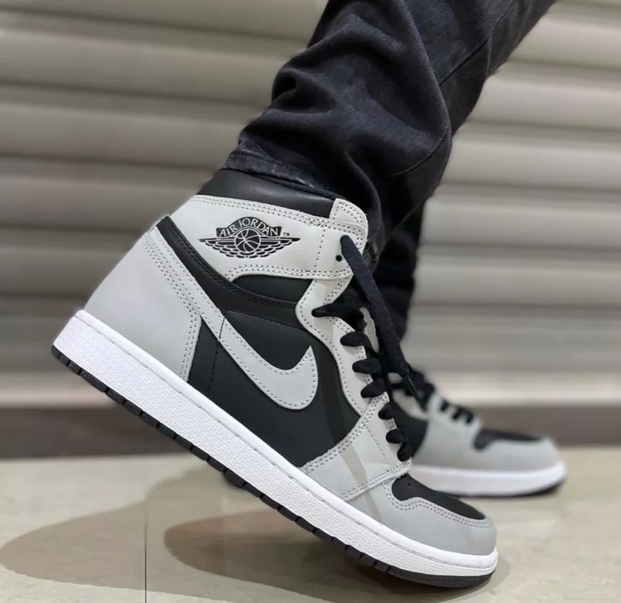 Giày Nike Air Jordan 1 Retro High OG GS 'Shadow 2.0' 575441-035 - Ảnh 5