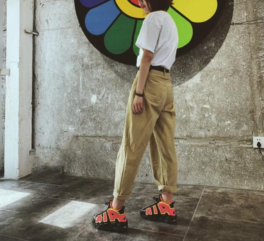 Giày Nike Wmns Air More Uptempo 'Hot Punch' 917593-002 - Ảnh 3