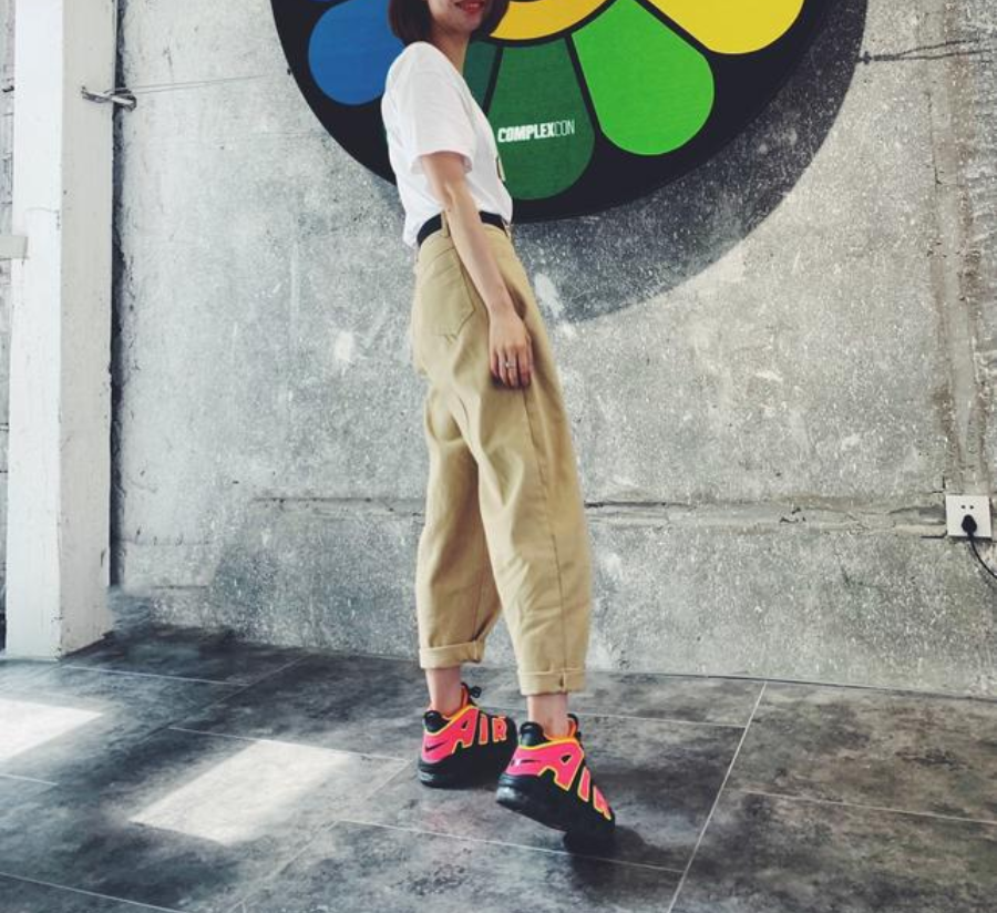 Giày Nike Wmns Air More Uptempo 'Hot Punch' 917593-002 - Ảnh 6