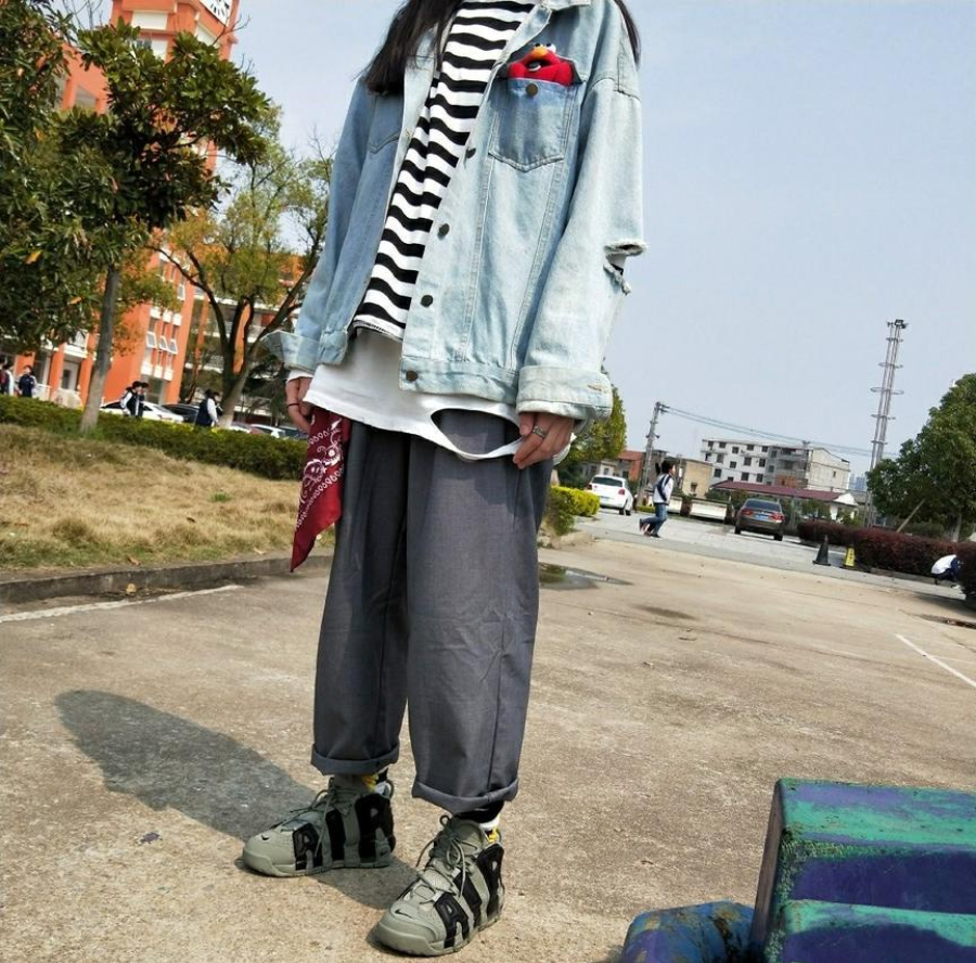 Giày Nike Air More Uptempo 'Dark Stucco' 415082-007 - Ảnh 12