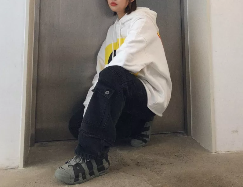 Giày Nike Air More Uptempo 'Dark Stucco' 415082-007 - Ảnh 8