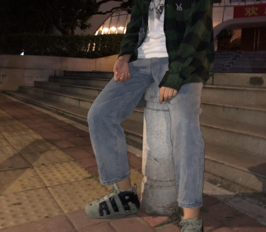 Giày Nike Air More Uptempo 'Dark Stucco' 415082-007 - Ảnh 4