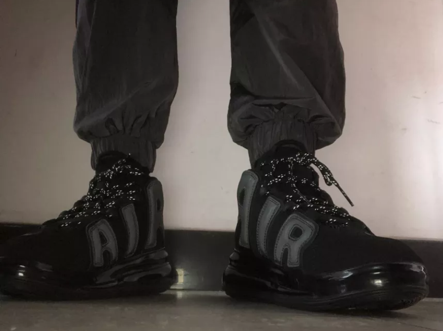 Giày Nike Air More Uptempo 720 'Black' BQ7668-001 - Ảnh 8