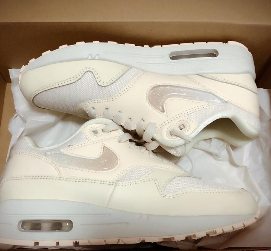 Giày Nike Air Max 1 'Jelly Puff Pale Ivory' AT5248-100 - Ảnh 8
