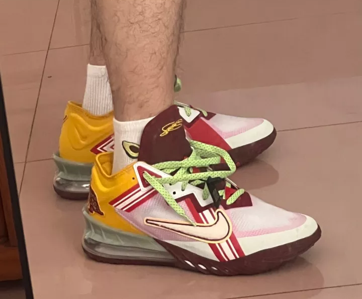 Giày Nike LeBron 18 x Mimi Plange 'Higher Learning' CV7562-102 - Ảnh 5