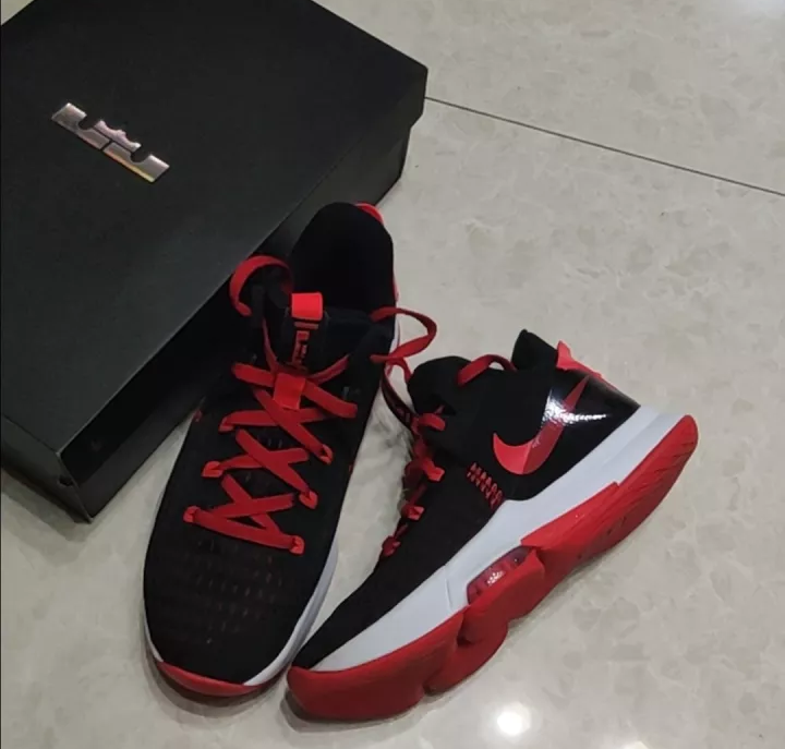 Giày Nike LeBron Witness 5 EP 'Bred' CQ9381-005 - Ảnh 7