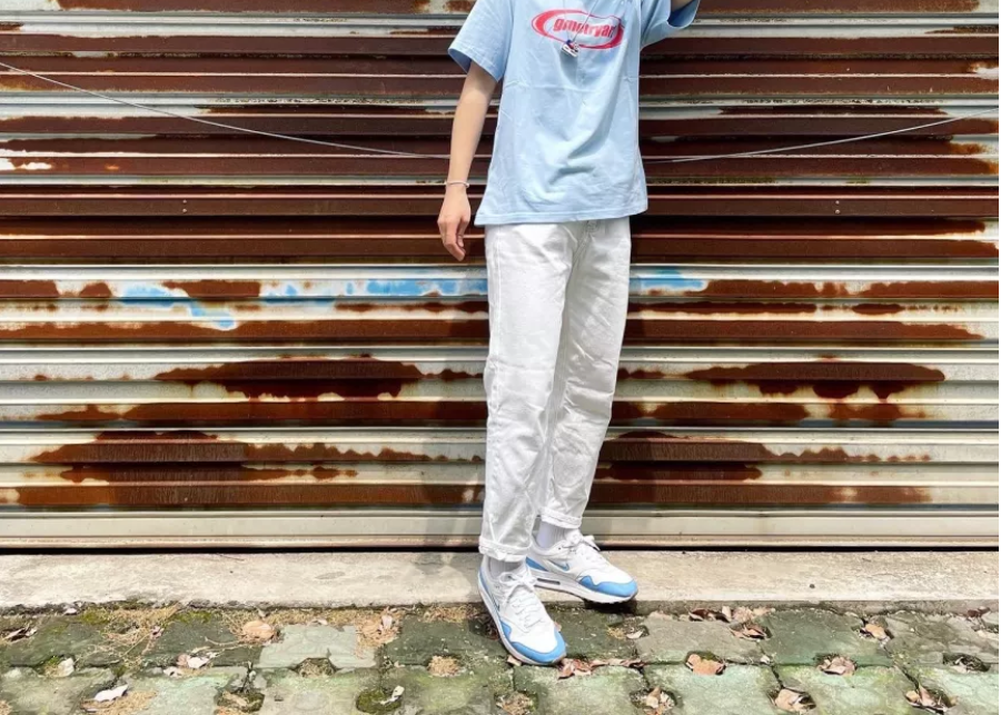 Giày Nike Air Max 1 Premium SC Jewel 'University Blue' 918354-102 - Ảnh 4