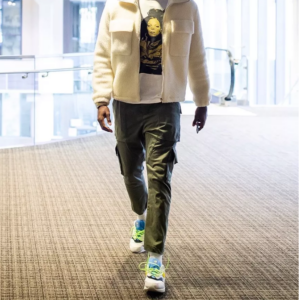 Alternative view of Giày Nike Air Max 1 'Daisy' CW6031-100