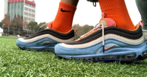 Alternative view of Giày Nike Air Max 97 'Corduroy Pack Blue' CQ7512-462