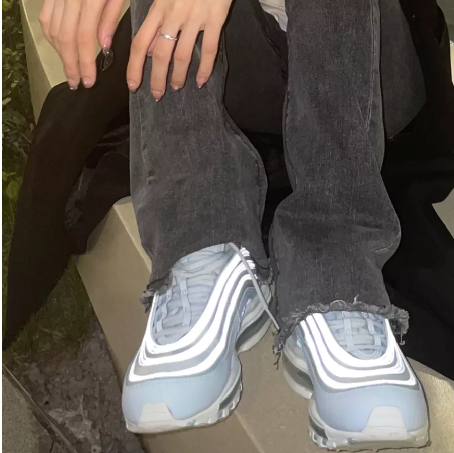 Giày Nike Air Max 97 'Light Blue Reflective Camo' DJ5434-400 - Ảnh 2