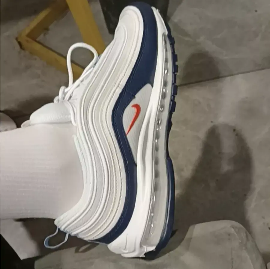Alternative view of Giày Nike Air Max 97 'White Navy USA' DM2824-100