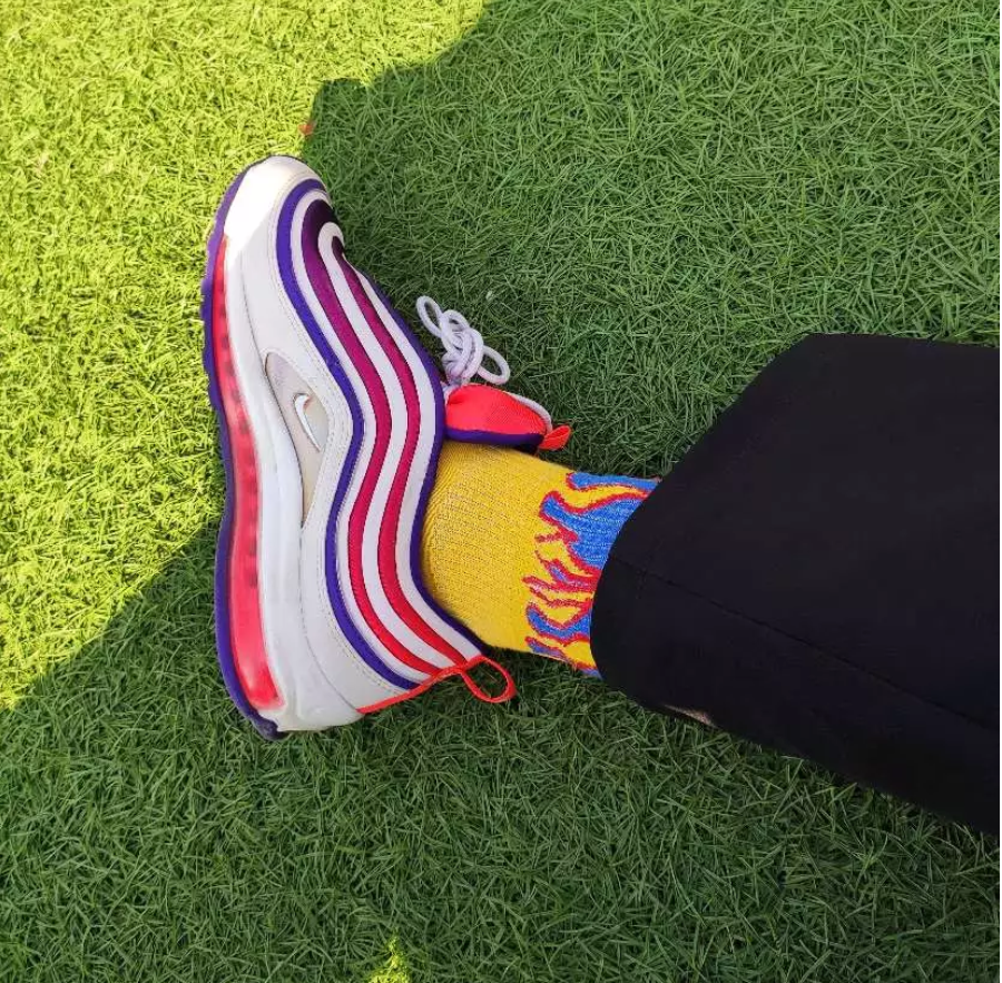 Giày Nike Air Max 97 Ultra 'Infrared Purple' CI1957-617 - Ảnh 3