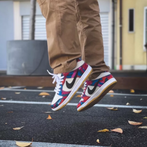 Alternative view of Giày Nike Parra x Dunk Low Pro SB 'Abstract Art' DH7695-600