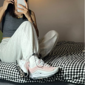 Alternative view of Giày Nike Wmns Air Max 97 'Pink Cream' DA9325-100