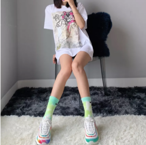 Alternative view of Giày Golf Nike Air Max 97 Golf NRG 'Tie Dye' CK1219-100