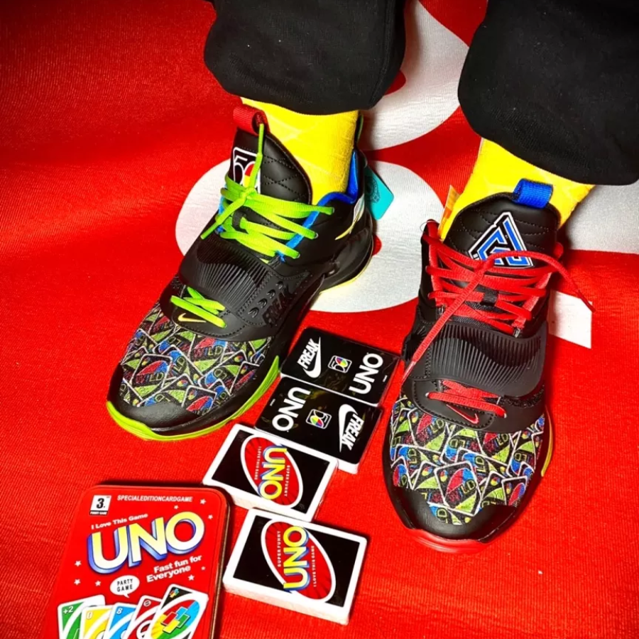 Giày Nike Zoom Freak 3 Black x UNO DC9363-001 - Ảnh 2