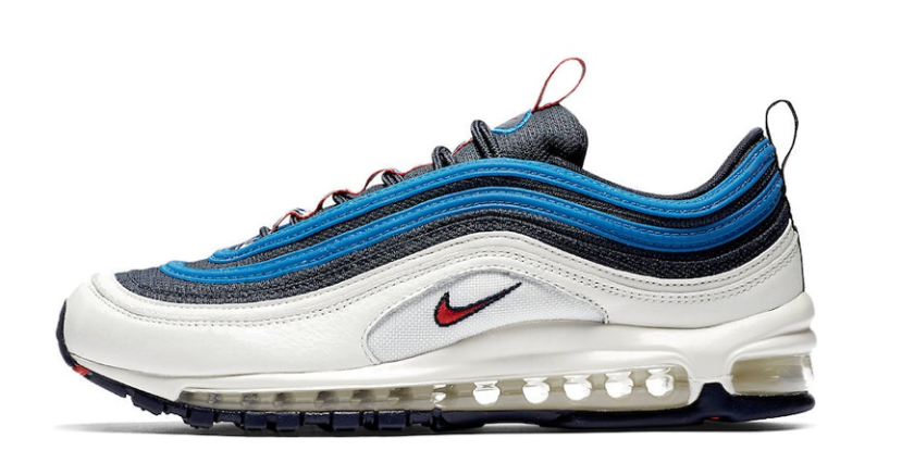 Giày Nike Air Max 97 SE 'Blue Nebula' AQ4126-400 - Ảnh 6
