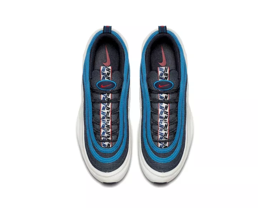 Giày Nike Air Max 97 SE 'Blue Nebula' AQ4126-400 - Ảnh 9