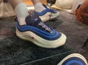 Alternative view of Giày Nike Air Max 97 SE 'Blue Nebula' AQ4126-400