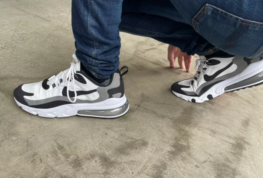 Giày Nike Air Max 270 React 'Oreo' CT1264-101 - Ảnh 3