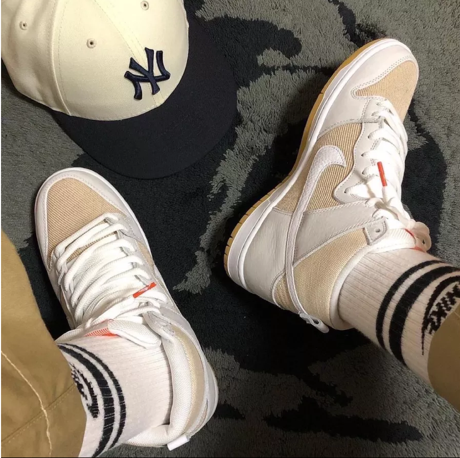 Giày Nike Dunk High Pro ISO SB 'Unbleached Pack Natural' DA9626-100 - Ảnh 2