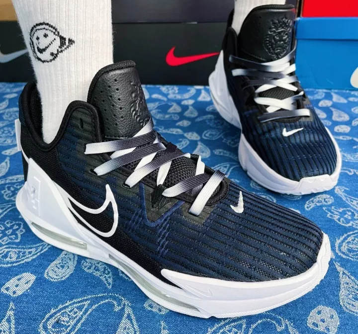 Giày Nike LeBron Witness 6 EP 'Black Dark Obsidian' DC8994-002 - Ảnh 3