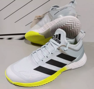 Giay Tennis Adidas Adizero Ubersonic 4 'Silver Neon' FX1364