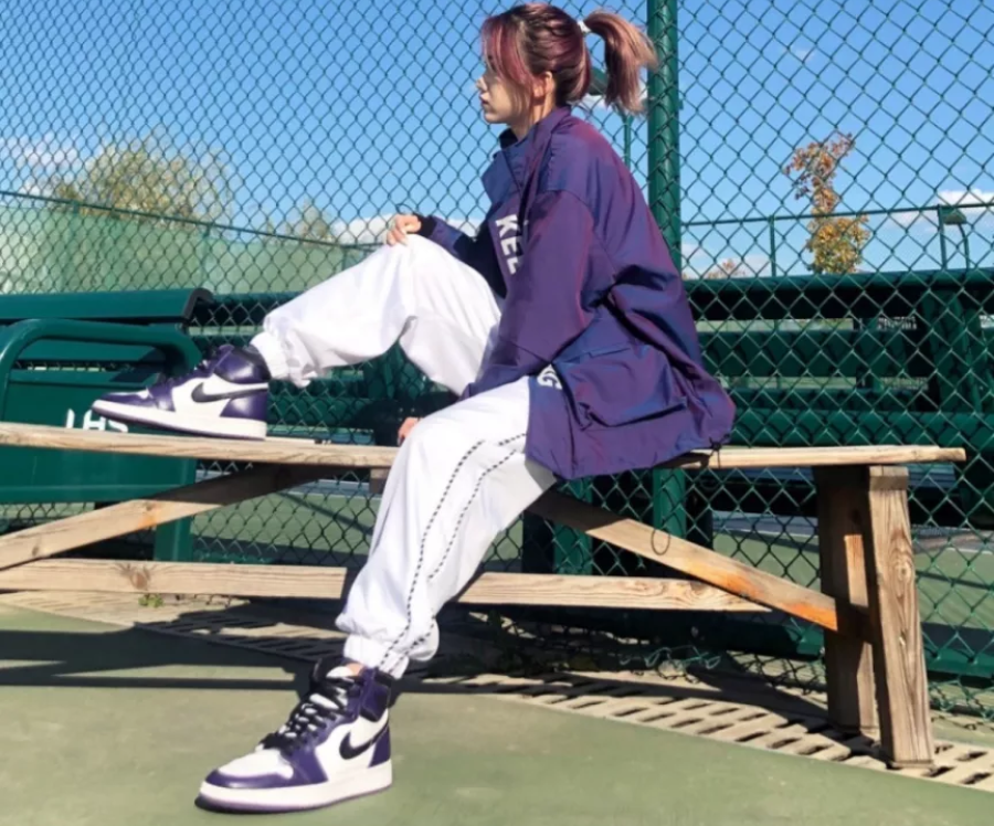 Giày Nike Air Jordan 1 Mid 8 SE 'Varsity Purple' 852542-105 - Ảnh 13