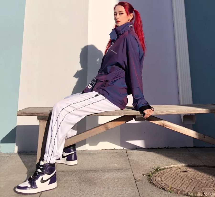 Giày Nike Air Jordan 1 Mid 8 SE 'Varsity Purple' 852542-105 - Ảnh 7