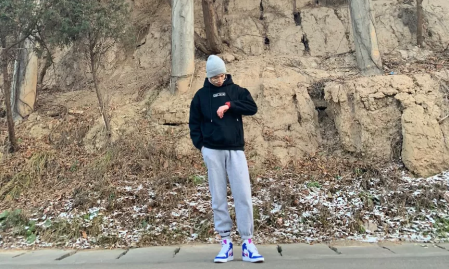 Giày Nike Air Jordan 1 Mid 'Royal Violet' 554724-451 - Ảnh 7