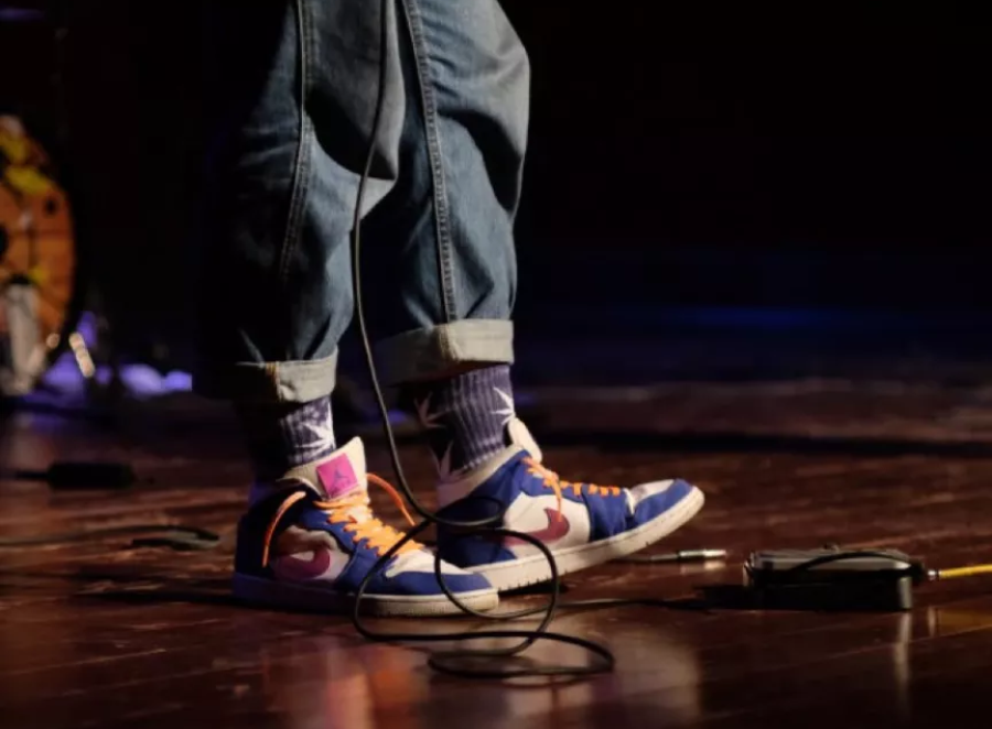 Giày Nike Air Jordan 1 Mid 'Royal Violet' 554724-451 - Ảnh 3