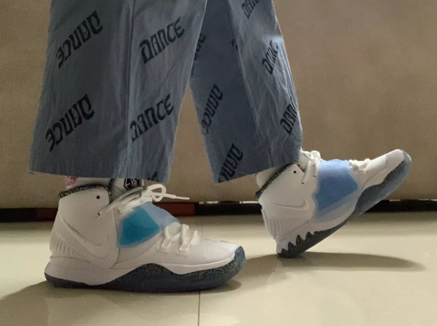 Giày Nike Kyrie 6 'White Sapphire Crimson' BQ5599-146 - Ảnh 7