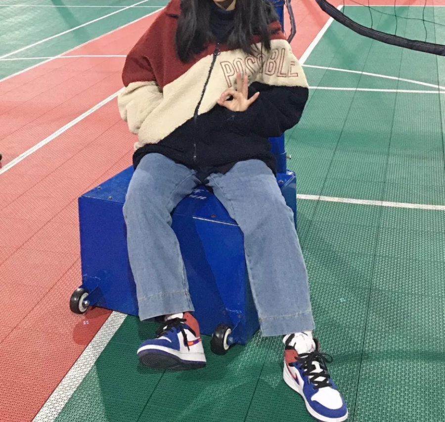 Giày Nike Air Jordan 1 MID SE GS 'Multicolored Swoosh' BQ6931-146 - Ảnh 5