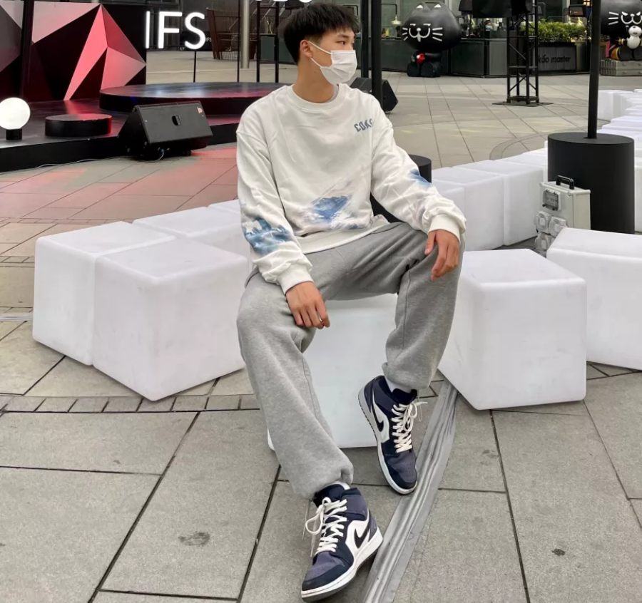 Giày Nike Air Jordan 1 Mid 'Sanded Purple' 554724-445 - Ảnh 5