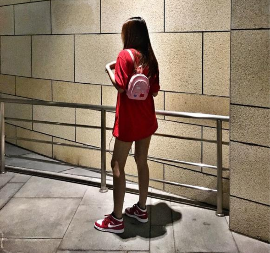 Giày Nike Air Jordan 1 Mid 'Gym Red' 554724-605 - Ảnh 7