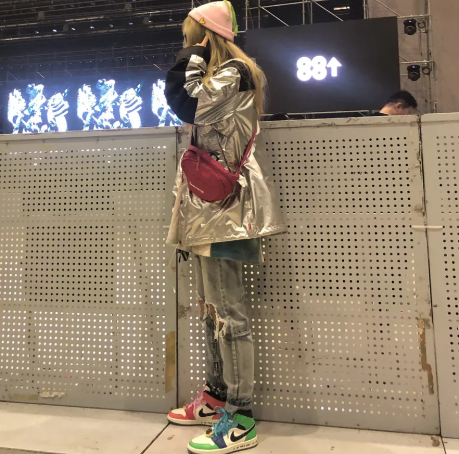 Giày Nike Melody Ehsani x Wmns Air Jordan 1 Mid 'Fearless' CQ7629-100 - Ảnh 10