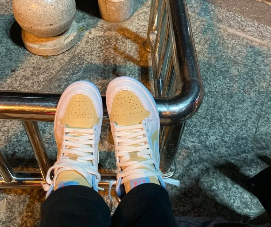 Giày Nike Air Jordan 1 Mid 'Sesame' CZ0774-200 - Ảnh 2