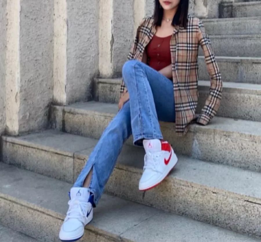 Giày Nike Air Jordan 1 Mid GS '85' DH0200-100 - Ảnh 4