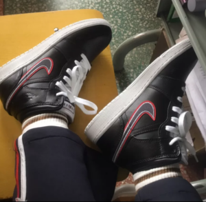 Alternative view of Giày Nike Air Jordan 1 Mid 'Maybe I Destroyed the Game' BQ6931-016