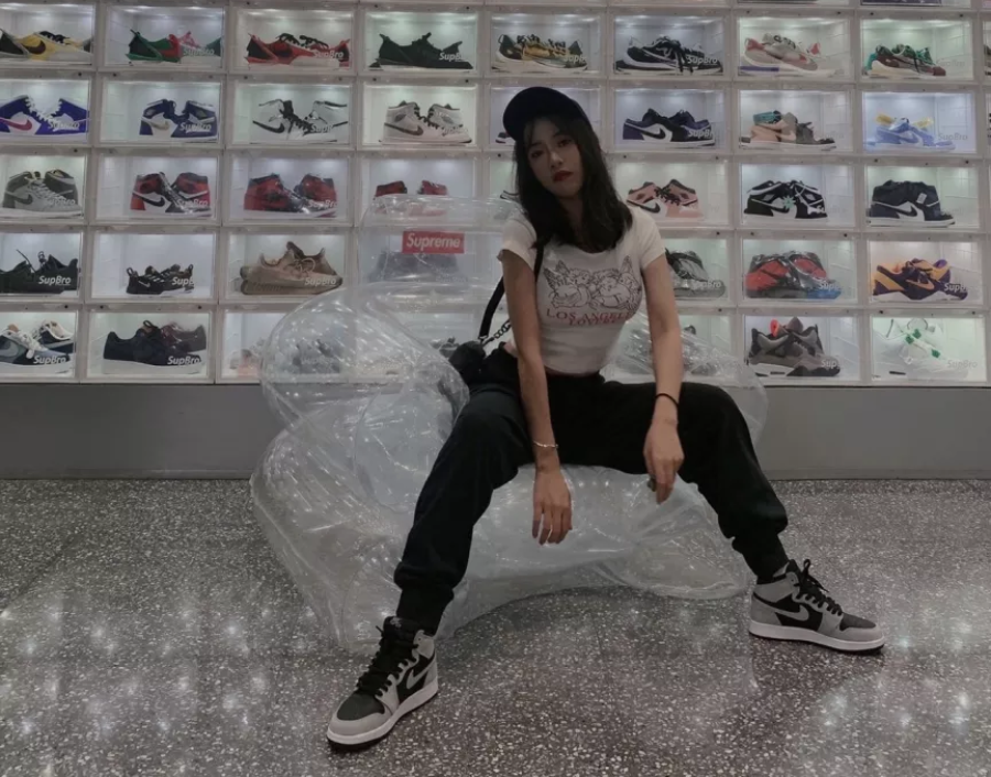 Giày Nike Air Jordan 1 Retro High OG GS 'Shadow 2.0' 575441-035 - Ảnh 8