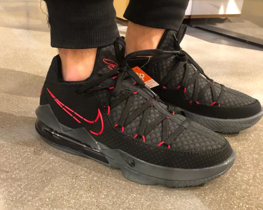 Giày Nike Lebron 17 Low EP 'Bred' CD5006-001 - Ảnh 9