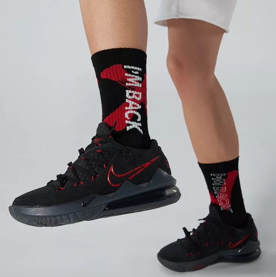 Giày Nike Lebron 17 Low EP 'Bred' CD5006-001 - Ảnh 2