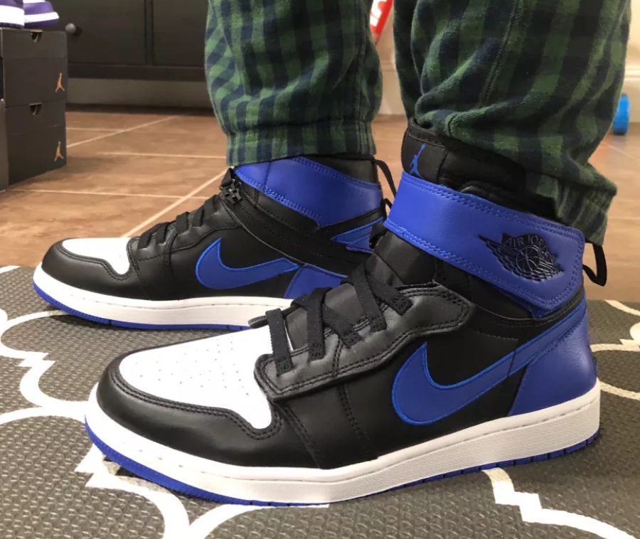 Giày Nike Air Jordan 1 High FlyEase 'Hyper Royal' CQ3835-041 - Ảnh 2