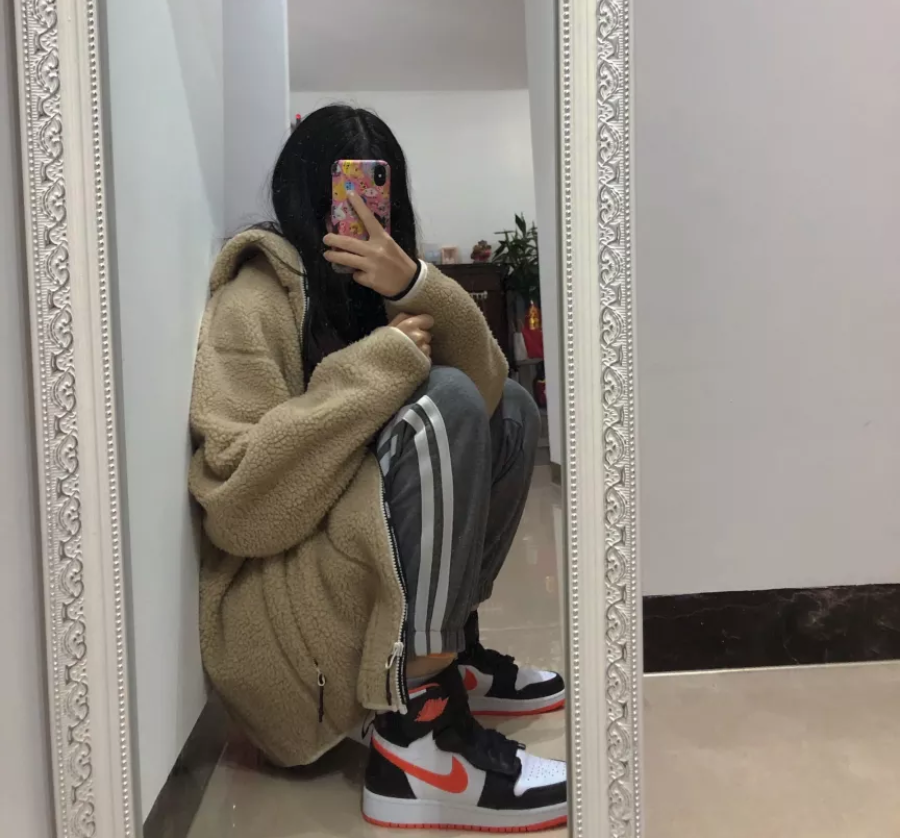 Giày Nike Air Jordan 1 High FlyEase GS 'Turf Orange' CT4897-008 - Ảnh 4