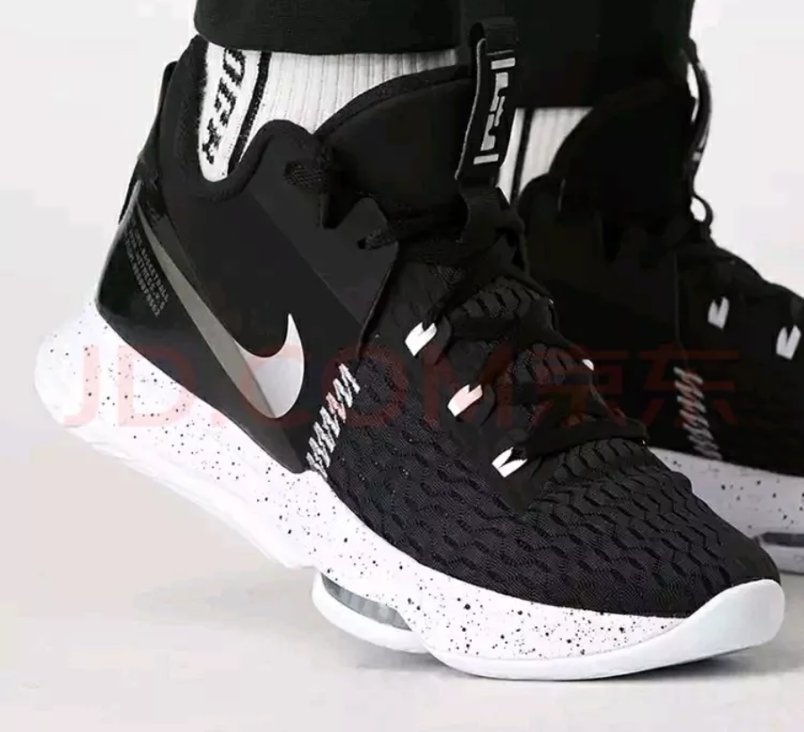 Giày Nike LeBron Witness 5 EP 'Black Metallic Silver' CQ9381-002 - Ảnh 6