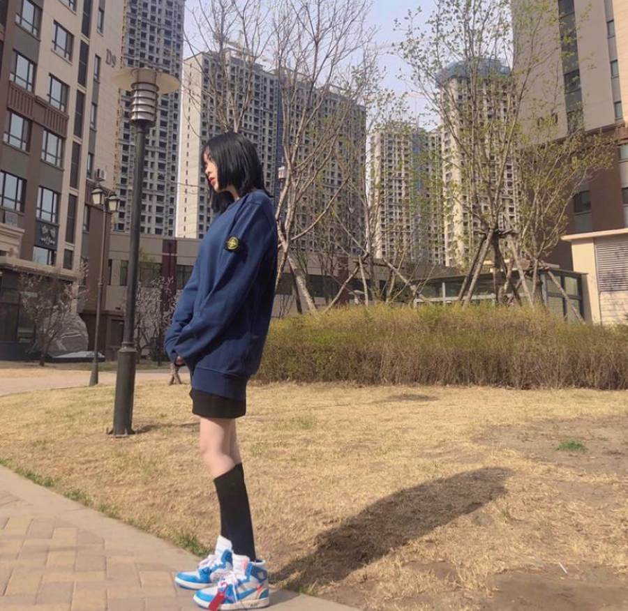 Giày Nike Air Jordan 1 x Off-White 'University Blue' AQ0818-148 - Ảnh 4