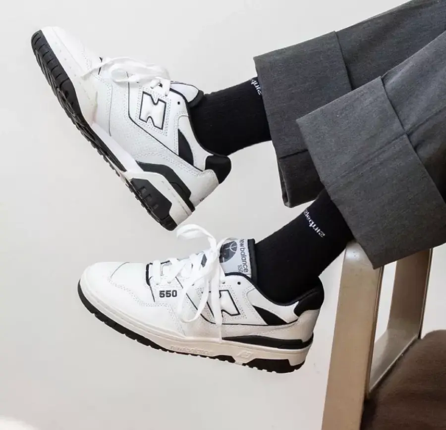 Alternative view of Giày New Balance 550 'Oreo' BB550HA1